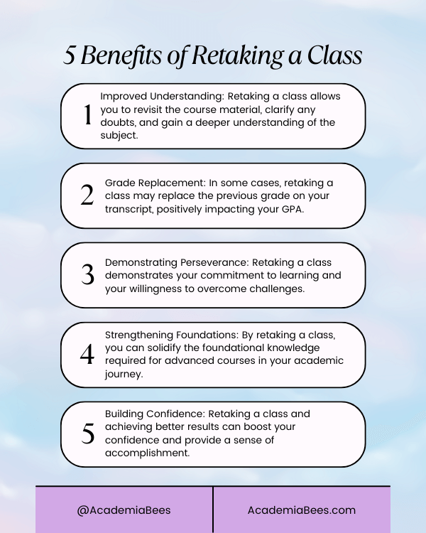5 Benefits of Retaking a Class