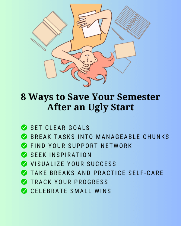 Tips to Save Your Semester after an Ugly Start