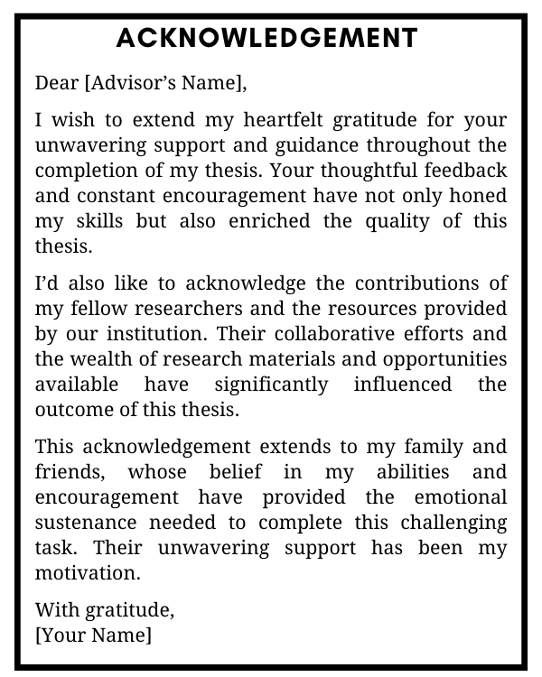 sample of acknowledgement in thesis